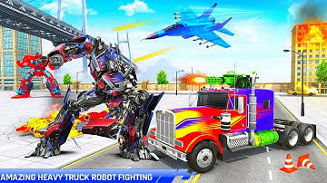Red Optimus Prime Truck Transform Anaconda Crocodile Games 2022 - Android iOS Gameplay