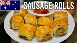 Easiest Sausage Roll Recipe - Aussie Rolls by Eat Around The World 46,774 views 1 year ago 4 minutes, 16 seconds