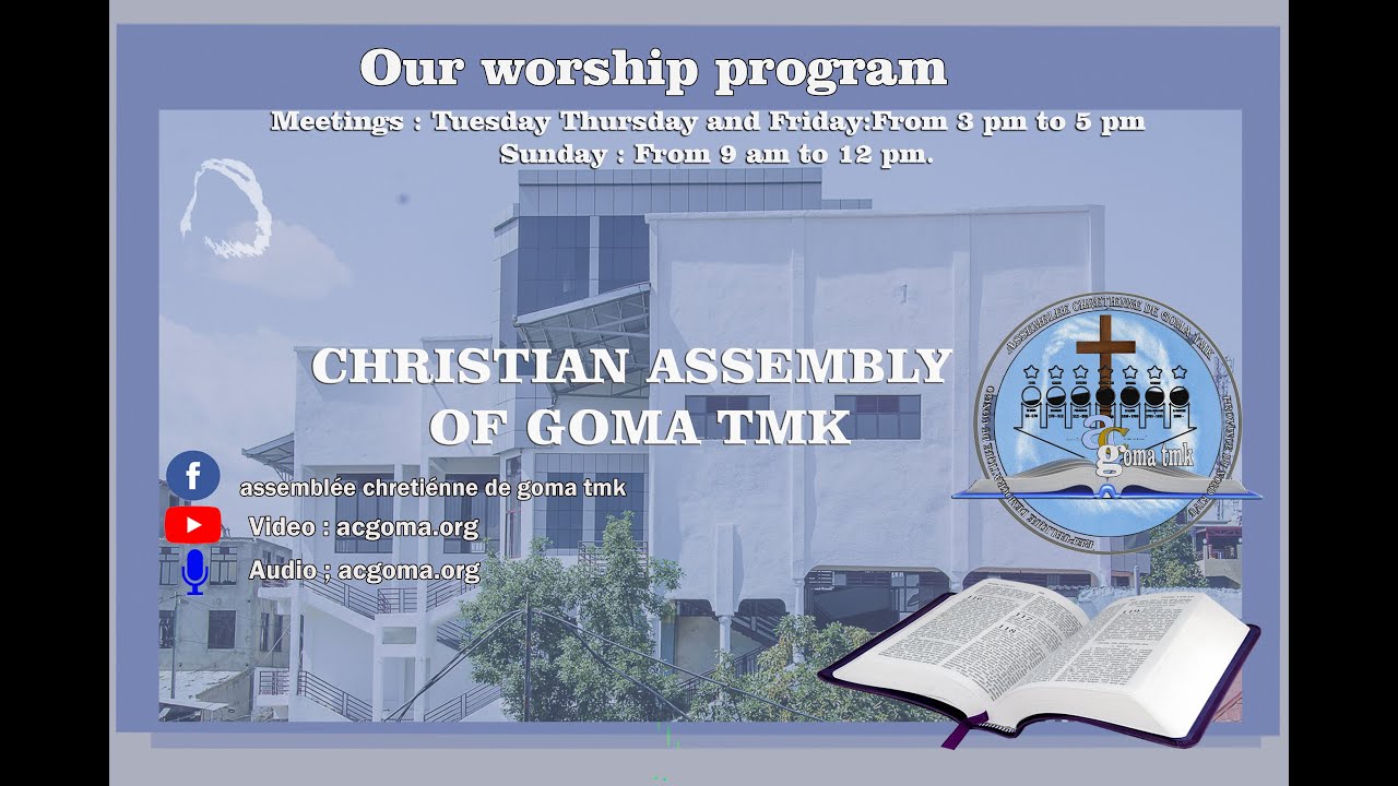 2026 02 15 Sunday. On earth as it is in Heaven. Brother Jean MUNDEKE . Assembly of Goma tmk