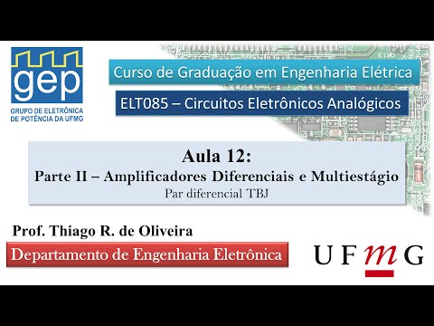 ELT085 #12 - o par diferencial TBJ