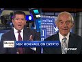 Cryptocurrency a great idea, says former Congressman Ron Paul