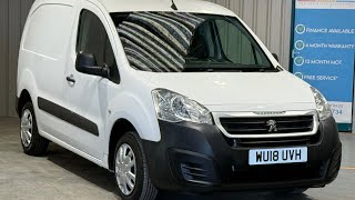 Peugeot Partner 1.6 Bluehdi 854 Professional Panel Van 5Dr Diesel Manual L1 - Hd Video Appraisal