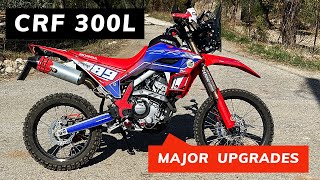 CRF 300L  Major Upgrades