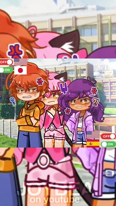 [🇯🇵/🇪🇸] Language Switch 💢 Trend | Aphmau SMP | #GL2 #GachaLife2 #GachaTrend #Shorts
