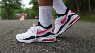 nike air max 93 on feet