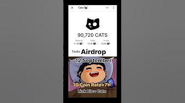 Cats Airdrops listing soon #airdrop #bitcoinairdrop #cats