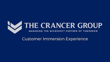 How to use the Microsoft Customer Immersion Experinece to grow 40% YOY