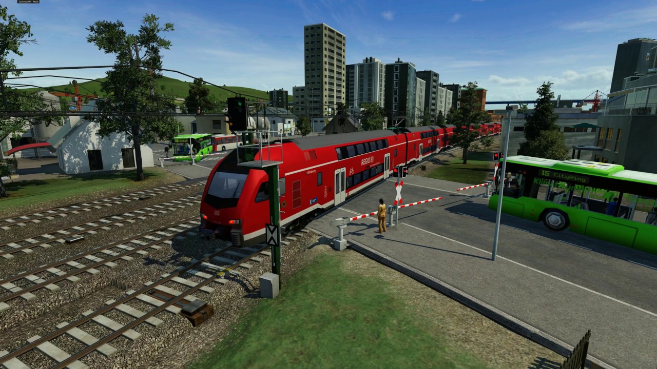 4K Transport Fever World - Bahnübergänge Volume 3 4K