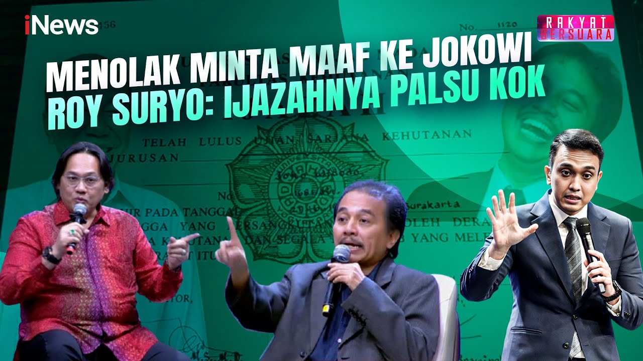 Kejutan! Farhat Abbas Anggap Kasus Ijazah Palsu Malah Menguntungkan Jokowi | Rakyat Bersuara