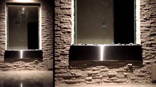 32 Water Wall Shadow Reflections