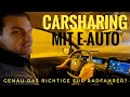 Carsharing mit Elektroauto - Wenn das Lastenrad mal nicht reicht, ist es besser als Zug Fahren?
