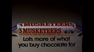 3 Musketeers Candy Commercial - 1982