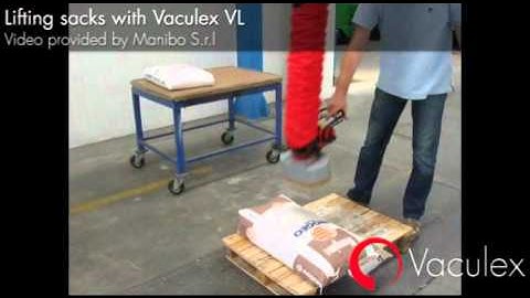 Lifting Sacks with Vaculex VL