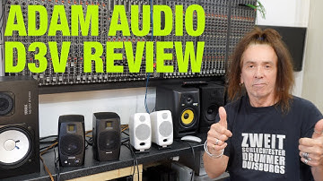 Adam Audio D3V v iLoud studio monitors full review