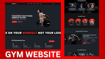 How to Build a Responsive Gym Website in HTML, CSS, & JavaScript (Complete Tutorial in 2 Hours)