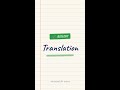 Translation: how proteins get built #Shorts