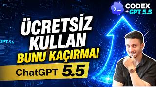 GPT 5.5 ÇIKTI! Codex + GPT 5.5 İle Ücretsiz 1 Ay Kurulum &amp; Kullanım Rehberi - KAÇIRMA