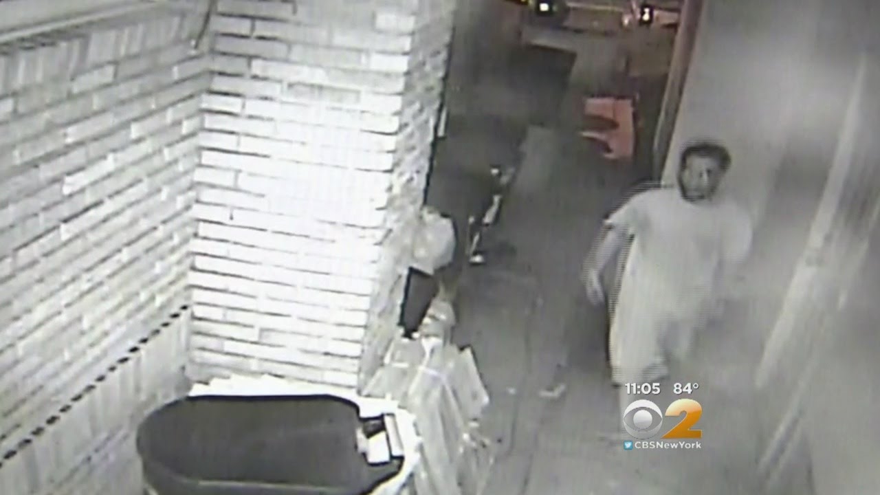 Criminal Caught On Camera Breaking Into Brooklyn Home - YouTube