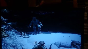 Finding a frost troll for the first time on skyrim