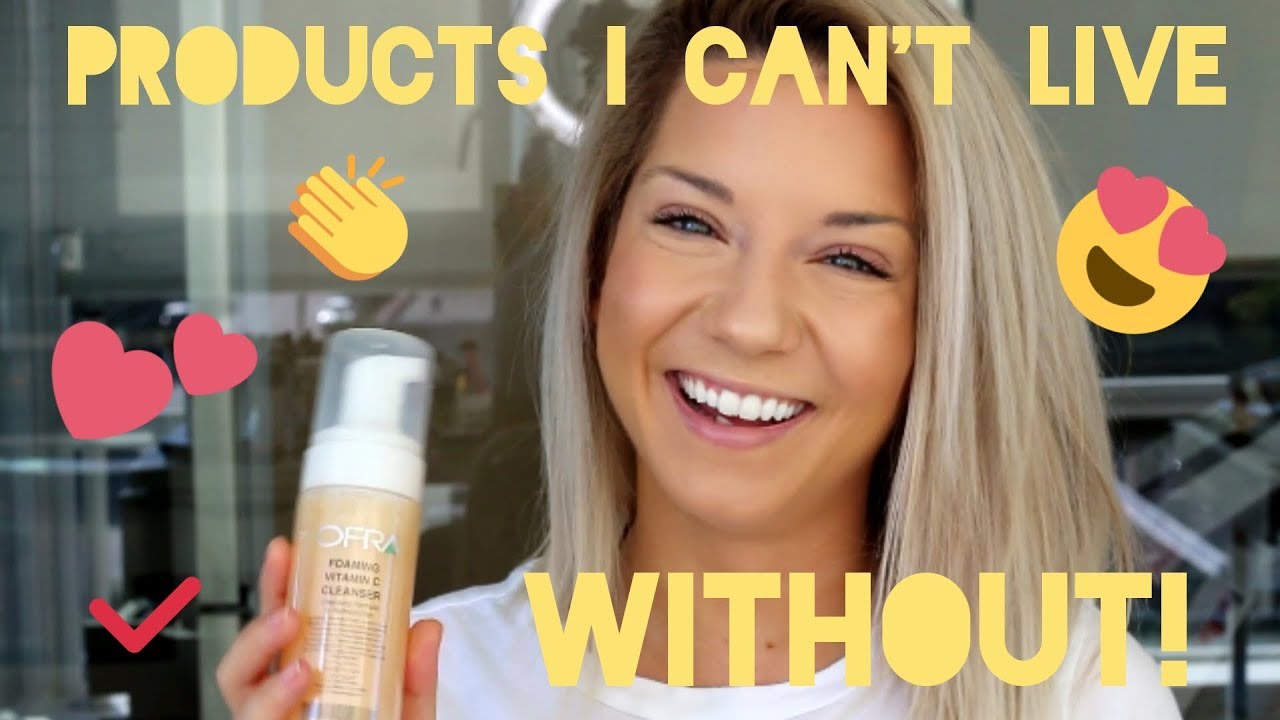 Products I Cant Live Without | Holy Grail & Favorites! - YouTube