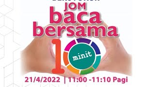 JOM BACA BERSAMA UNTUK 10 MINIT