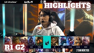 FNC vs TH - Game 2 Highlights | Round 1 LEC Summer 2023 Playoffs | Fnatic vs Team Heretics G2