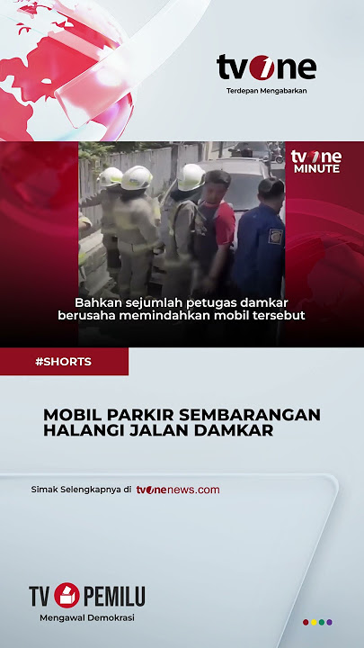 Lagi, Damkar Kesulitan Masuki Lokasi Kebakaran Gegara Mobil Parkir #shorts #tvone #news #damkar