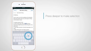 Turn your keypad into a trackpad with 3D Touch
