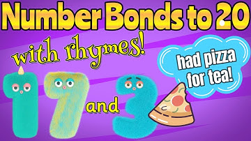 NUMBER BONDS TO 20 RHYMES  | Miss Ellis #numberbondsto20