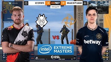 G2 Esports vs. Ninjas in Pyjamas - VERTIGO MAP 1 - IEM Beijing 2020 - EU