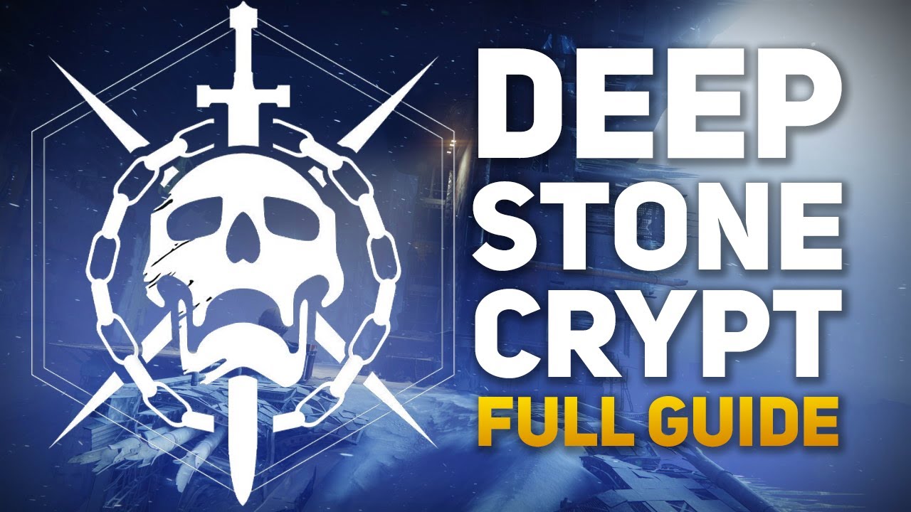 Ice крипта. Deep Stone Crypt Loot Table. Deep Stone Crypt logo.