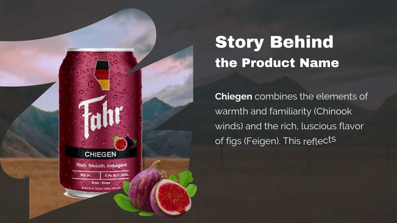 FAHR New Product Idea - Students Project