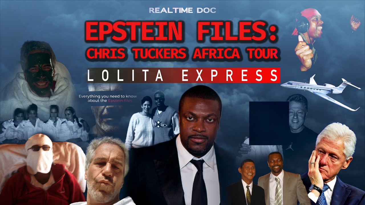 Epstein Goes Africa With Chris Tucker & Clinton