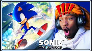BIGGEST SONIC FAN PLAYS SONIC FROMTIERS FOR THE FIRST TIME!!!