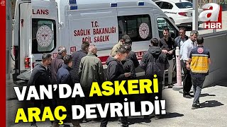 Vanda Askeri Araç Devrildi 11 Asker Yaralandı L A Haber