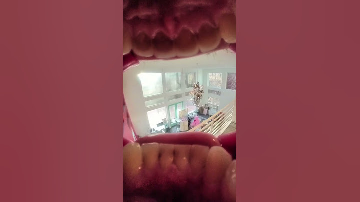 What a Kiss Looks Like from INSIDE the mouth!