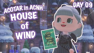 ✨ NIGHT COURT House of Wind 🌬 | DAY 09 Velaris ACOTAR Island | Animal Crossing New Horizons