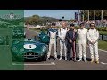 Motorsport legends celebrate Sir Stirling Moss's 90th birthday at Goodwood Revival