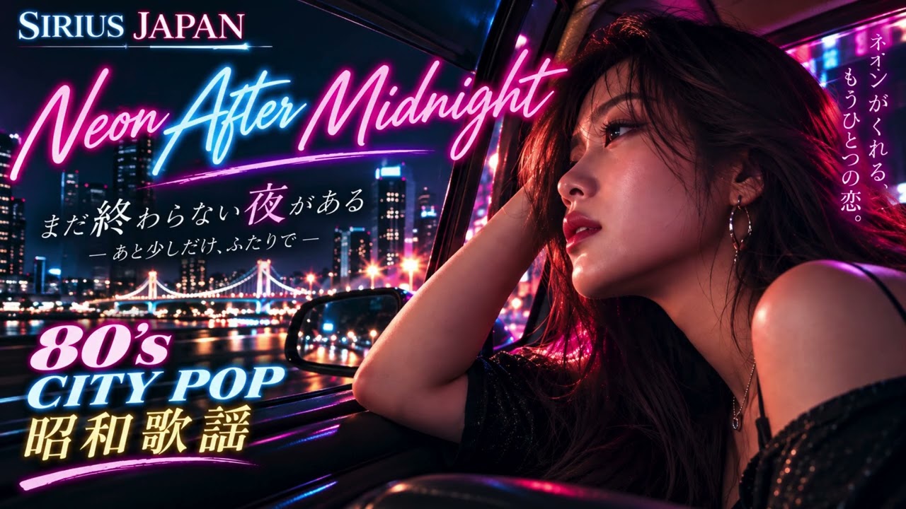 昭和歌謡 /80's CITY POP / 女性ボーカル 】Neon After Midnight