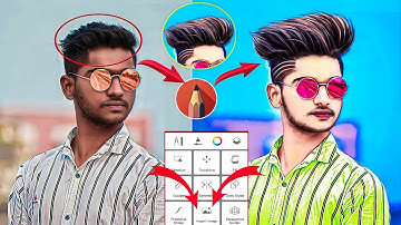 Autodesk Hair Editing Step by Step | Sketchbook Hair Style Editing | Face Smooth Photo Editing