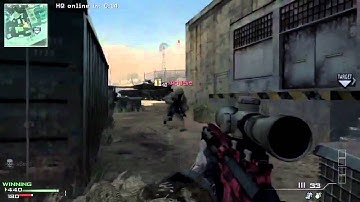 MW3 quickscoping like a boss