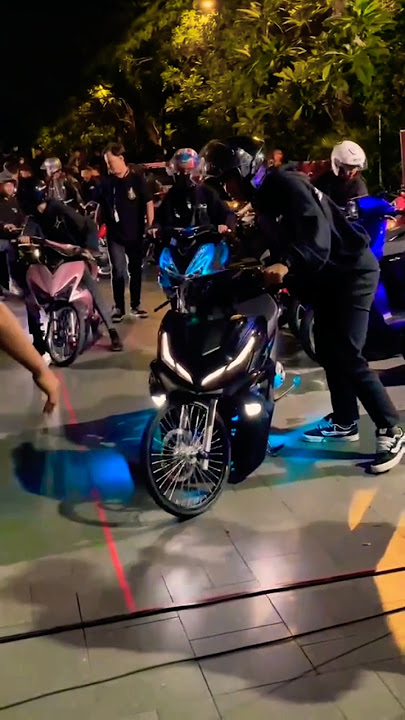 Modifikasi Yamaha Aerox 155 Migos Viral Tik tok #aerox #cinematic #shorts