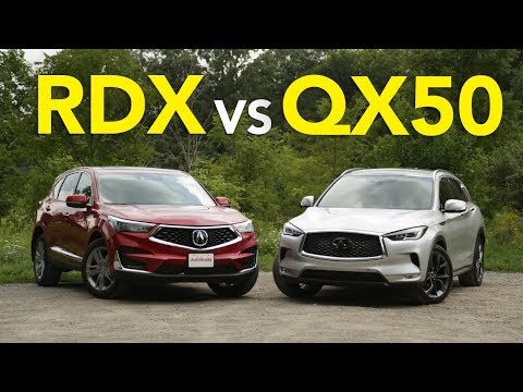 2019 Acura RDX vs Infiniti QX50: What Luxury Crossover Deserves Your Dollars?