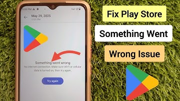 Fix Play Store “Something Went Wrong" | Fix Google Play Store Network Connection