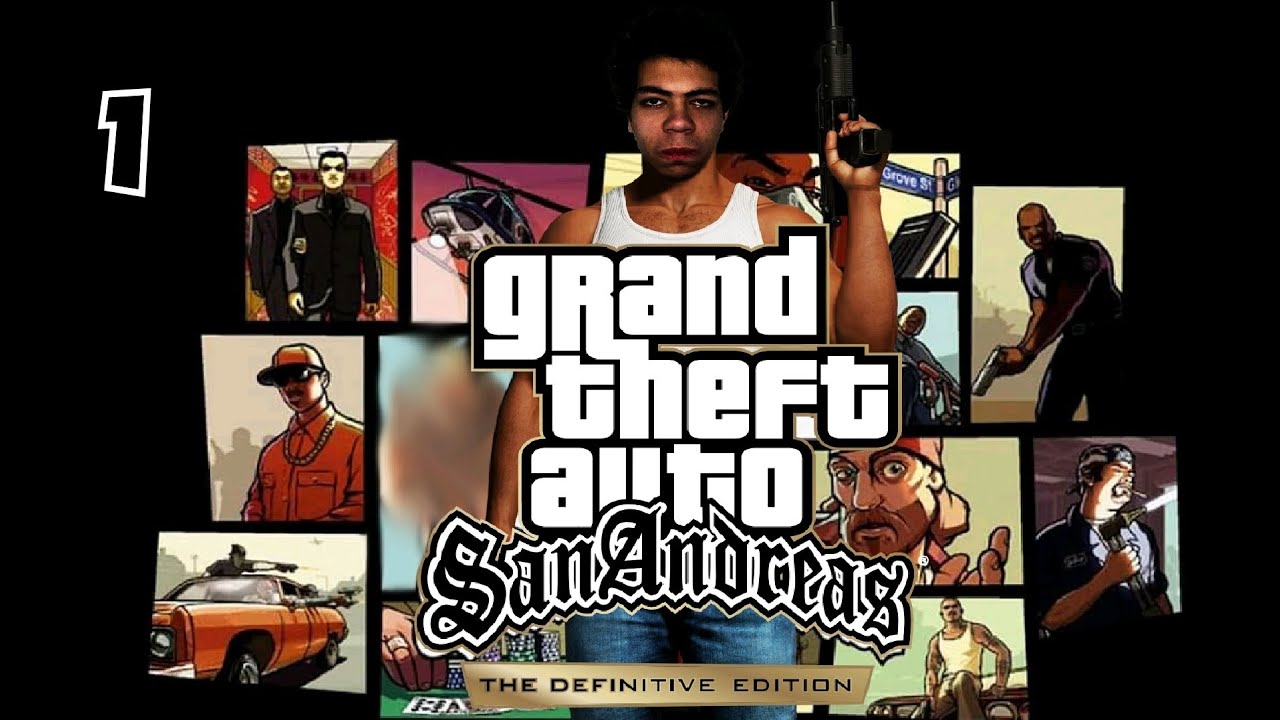 سى جى بجرافيك اعلى 🤩🔥|| تختيم GTA San Andreas Definitive Edition ...