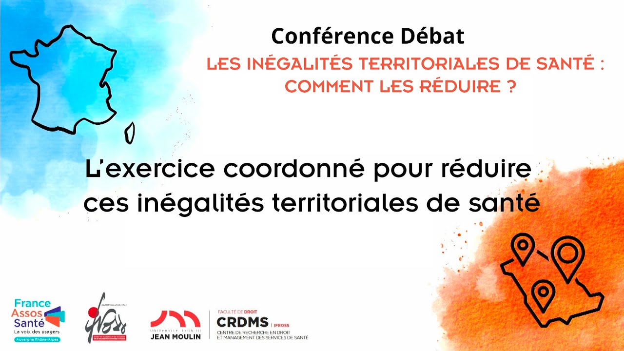 L’exercice coordonné pour réduire ces inégalités territoriales de santé