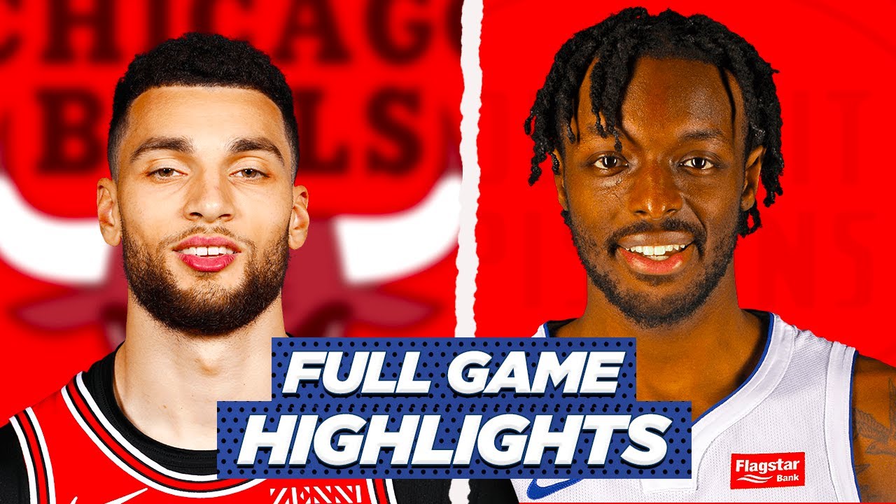 BULLS at PISTONS FULL GAME HIGHLIGHTS 2021 NBA Season YouTube