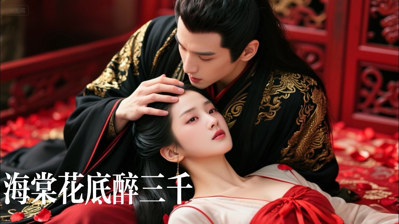 一口氣看完【海棠花底醉三千】隱忍十年裝瘋爲母複仇，她代嫁姐夫反被權傾朝野假太監盯上！婚後他冷臉變寵妻狂魔，爲她顛覆朝堂、打臉全家虐渣爽炸！