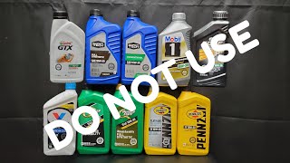 DO NOT USE this engine oil? API fraud?