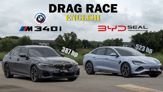 BMW M340i vs BYD Seal Performance DRAG RACE